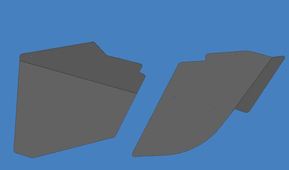 CFMOTO ZFORCE 800 2015+ Lower Door Kit Panel – Flex A Fab