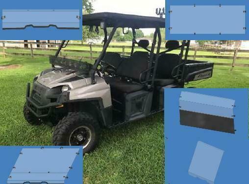 UTV Polaris Ranger XP 800 [full size & 6x6] (2014-17) - Flex A Fab