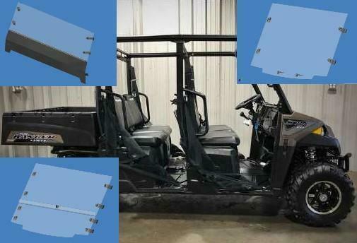 UTV Polaris Ranger 570 Full Size [round tubing] (2016 +) - Flex A Fab