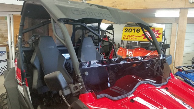 UTV Cfmoto SNYPER Windshield, Window Back Panel, Roof