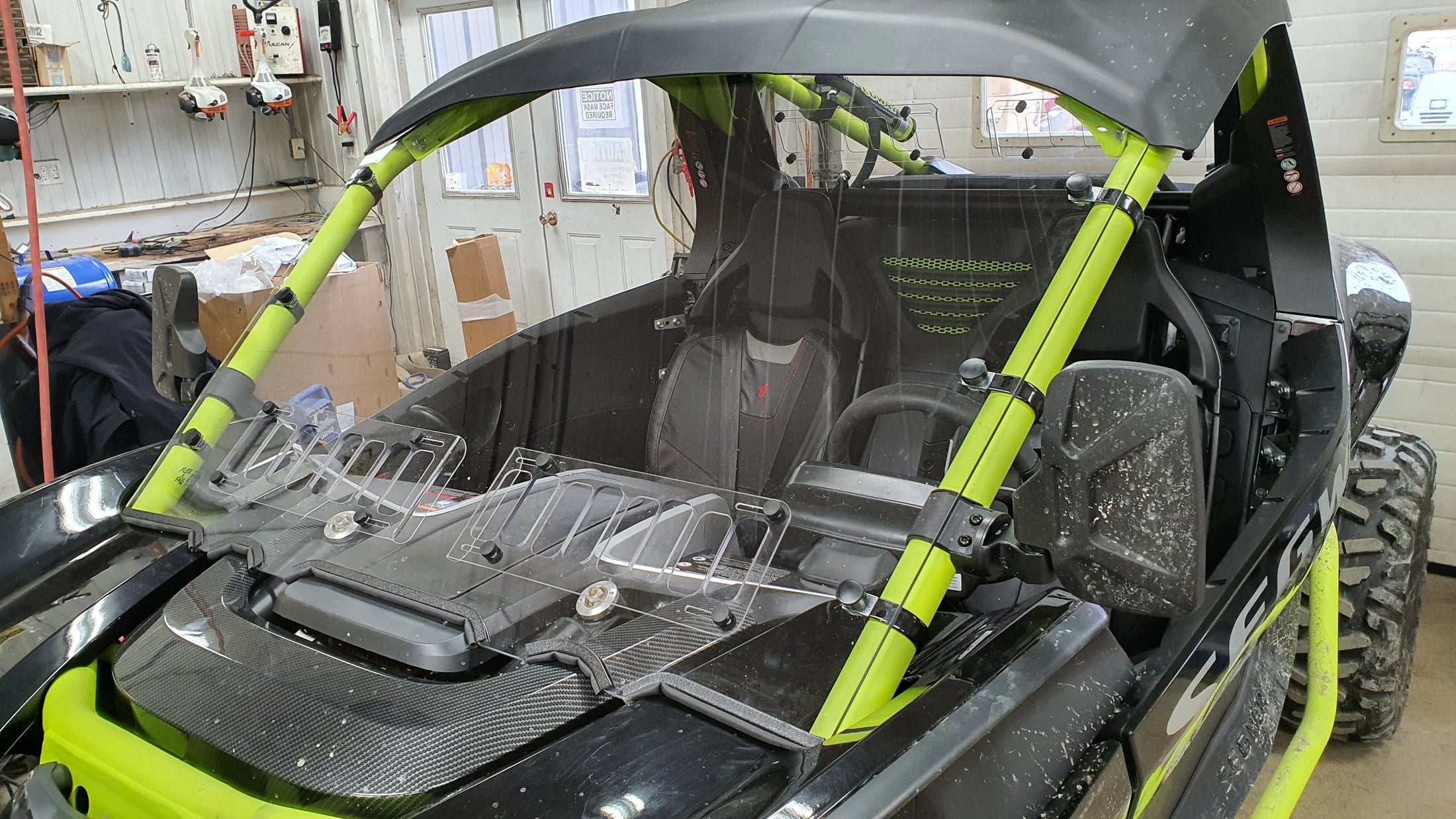 High-Quality Windshields & Fenders for UTV Segway Villain 1000 (2021+) - Flex A Fab