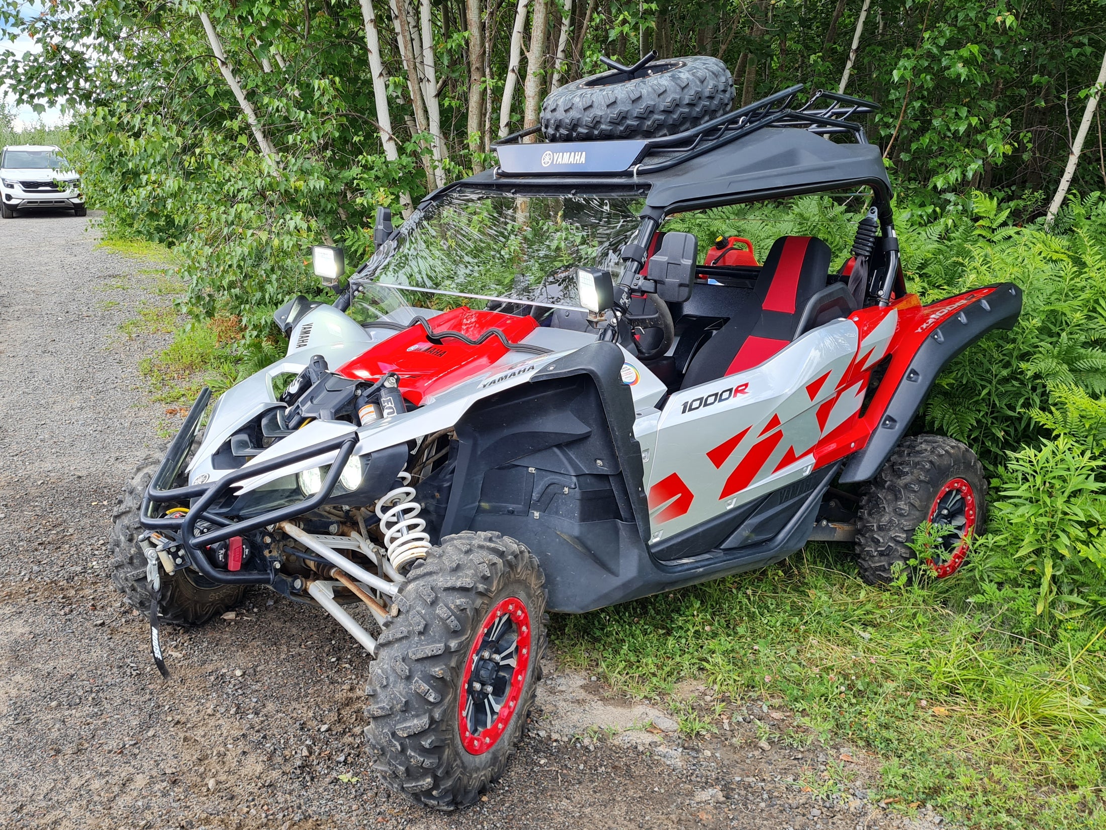 UTV Yamaha YXZ Windshield, Window Back Panel, Fenders