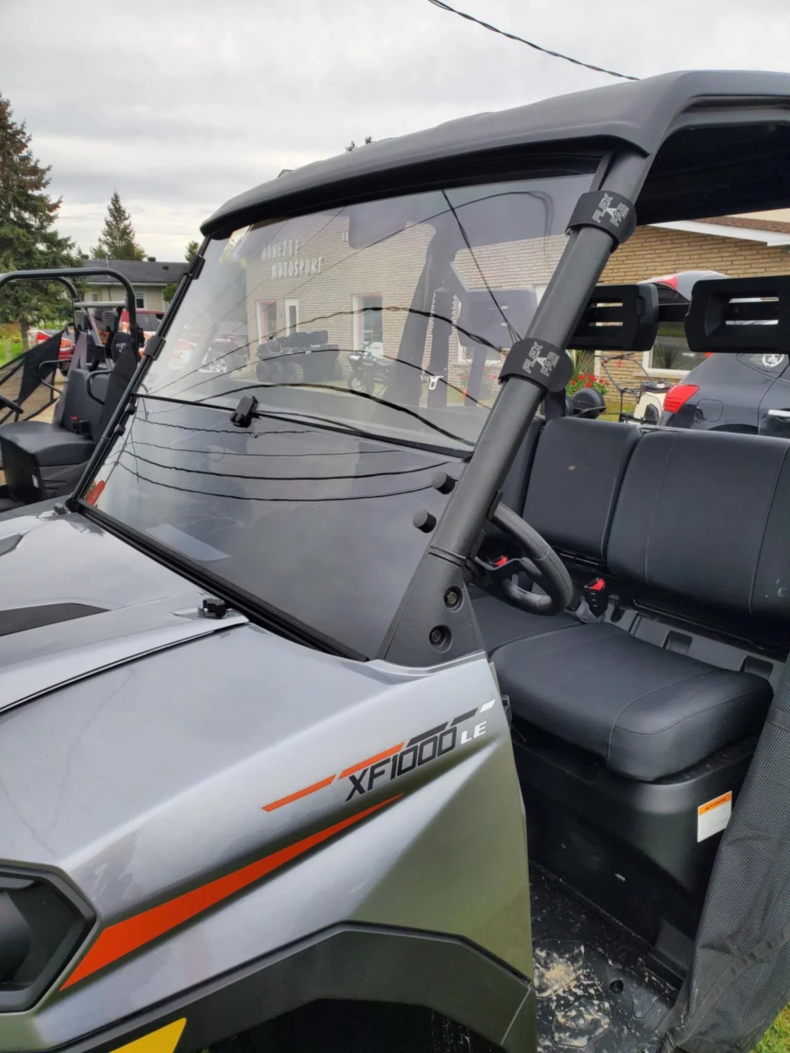 UTV TGB Landmax 1000 (2024 +) Windshields – Full, Rear, Combo, and Half - Flex A Fab