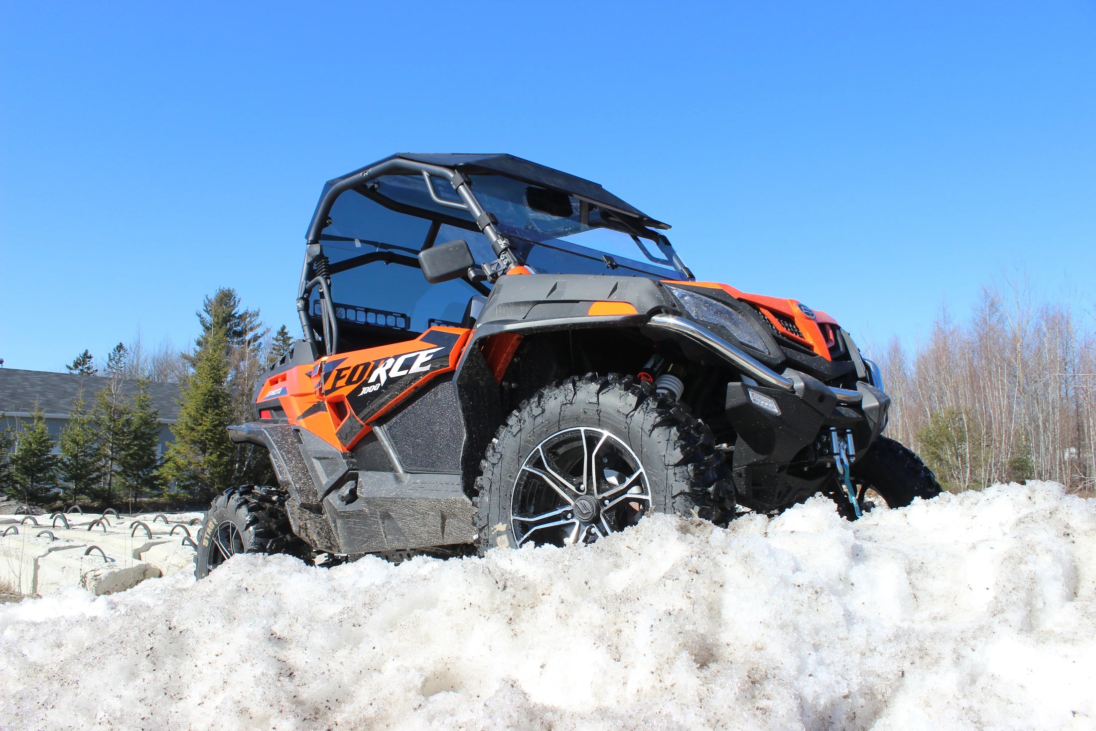 CFMoto ZForce Windshields, Windows, Roof, Lower Doors & Fenders - Flex A Fab