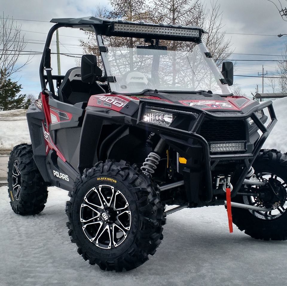 UTV Polaris RZR Windshields, Window Back Panels, Roofs & Fenders