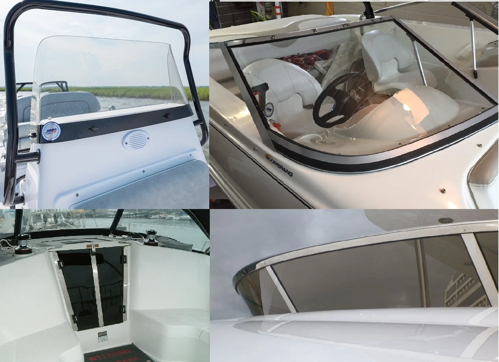 Princecraft Boat Windshield & Door Hatch Repair