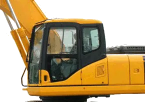 Liebherr Excavator Windshield Window Glass Repair Replace