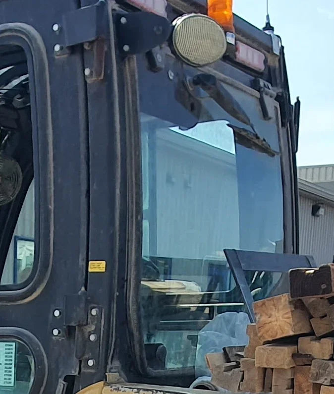 Cat Forklift Windshield Window Cab Glazing Glass Repair – Flex A Fab