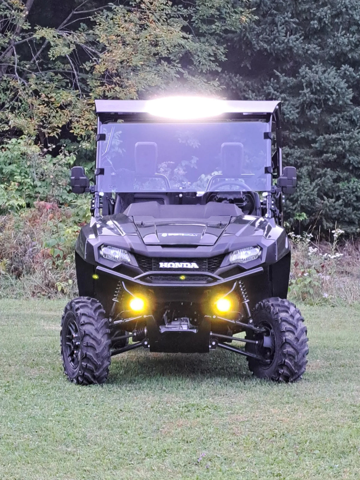 HONDA PIONEER 700 2014+ Windshield Combo - Flex A Fab