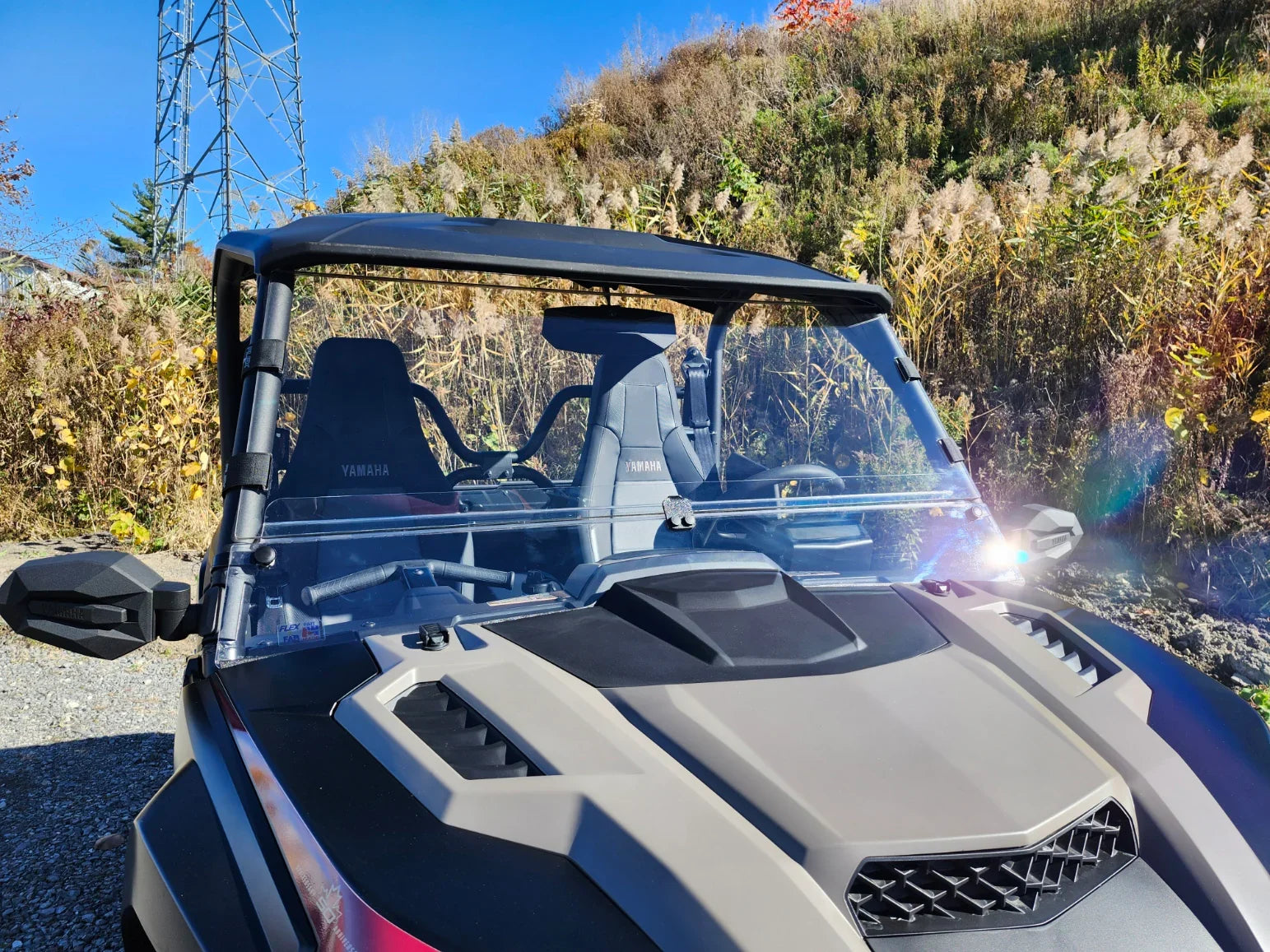 YAMAHA WOLVERINE 850 1000 X2 X4 RMAX Windshield - Durable