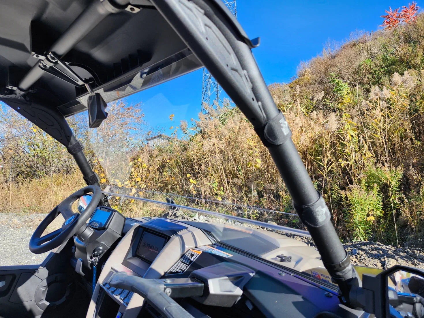 『美品』ハイウェイパトロールセット XS-114 YAMAHA WOLVERINE 850 1000 X2 X4 RMAX Windshield - Durable