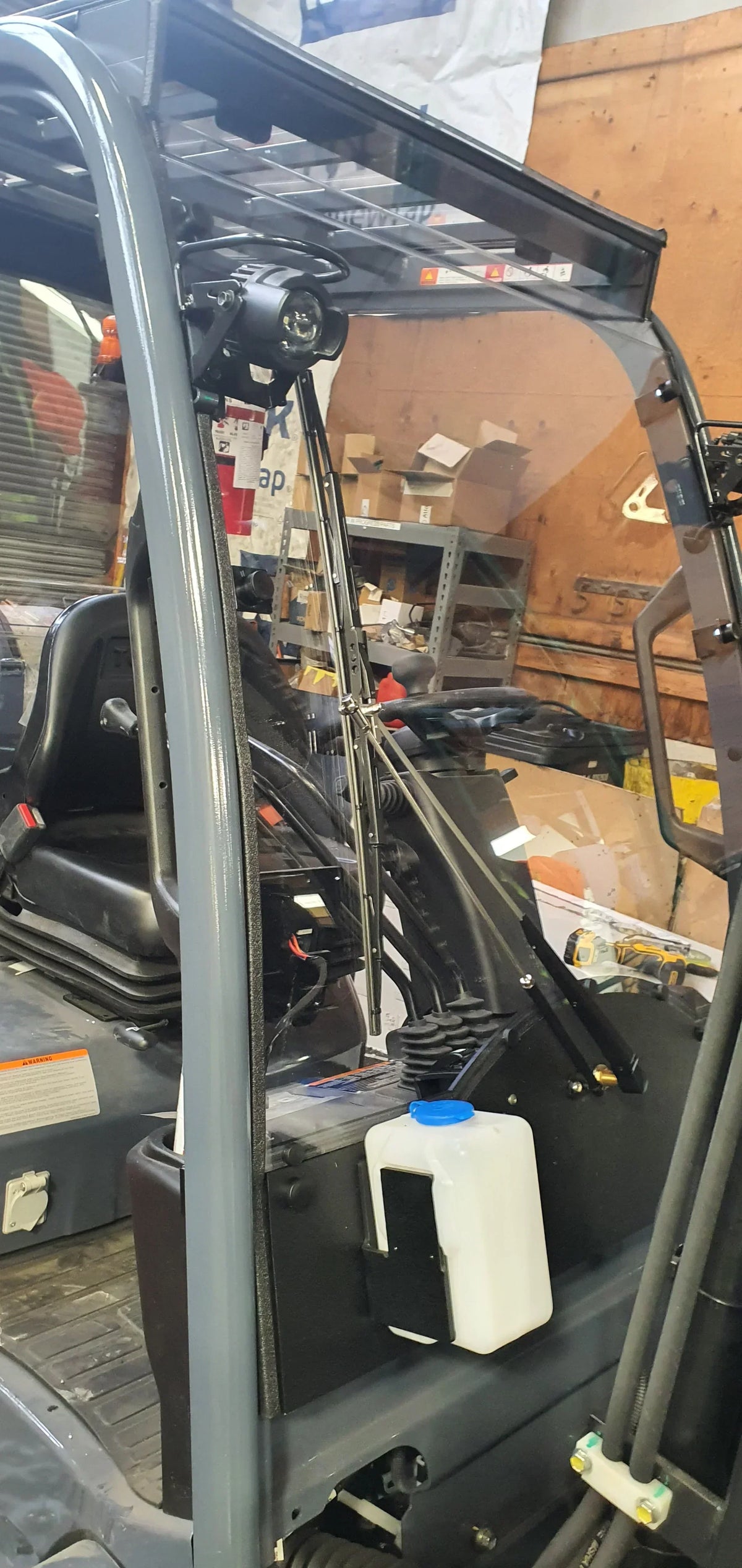 Toyota Forklift 8FG(D)U15-32 Windshield Window Roof by Flex A Fab - Flex A Fab