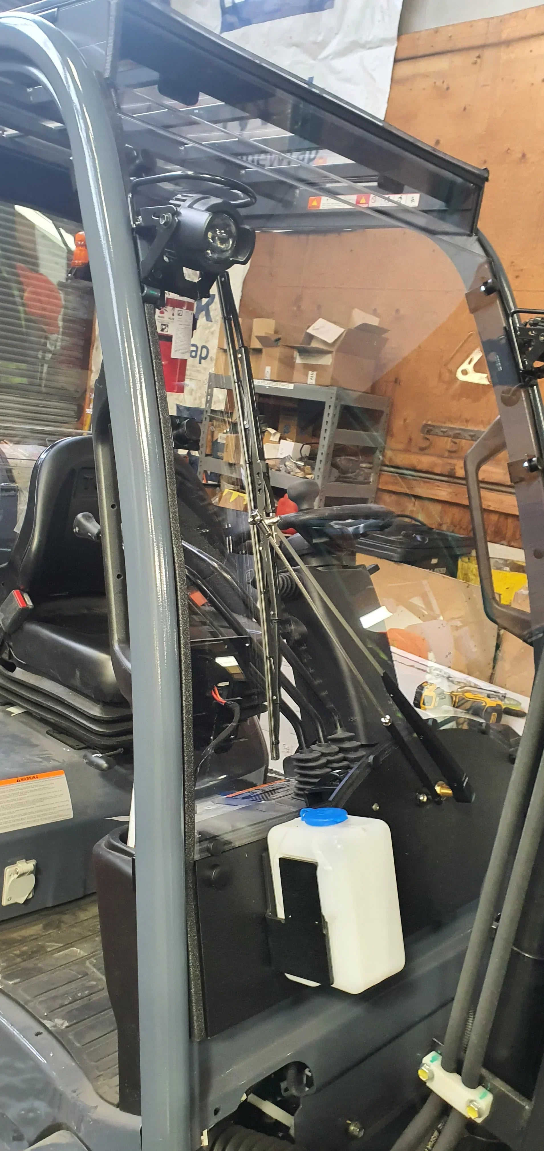Toyota Forklift 8FG(D)U15-32 Windshield Window Roof by Flex A Fab - Flex A Fab