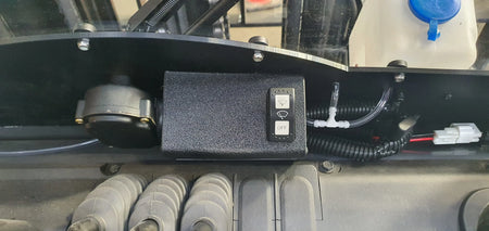 Toyota Forklift 8FG(D)U15-32 Windshield Window Roof by Flex A Fab - Flex A Fab