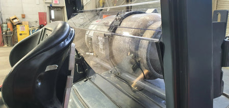 Toyota Forklift 8FG(D)U15-32 Windshield Window Roof by Flex A Fab - Flex A Fab