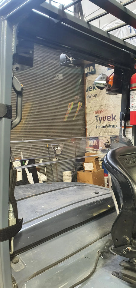 Toyota Forklift 8FG(D)U15-32 Windshield Window Roof by Flex A Fab - Flex A Fab
