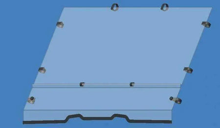 POLARIS RANGER 500 700 2005-09 Windshield Combo - Flex A Fab