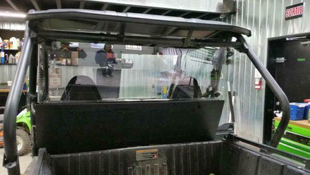 KAWASAKI TERYX 2014+ Rear Windshield Window Back Glass - Flex A Fab