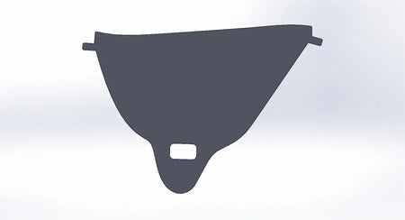 Honda TRX ATV Windshield for Console Repair Replacement - Flex A Fab