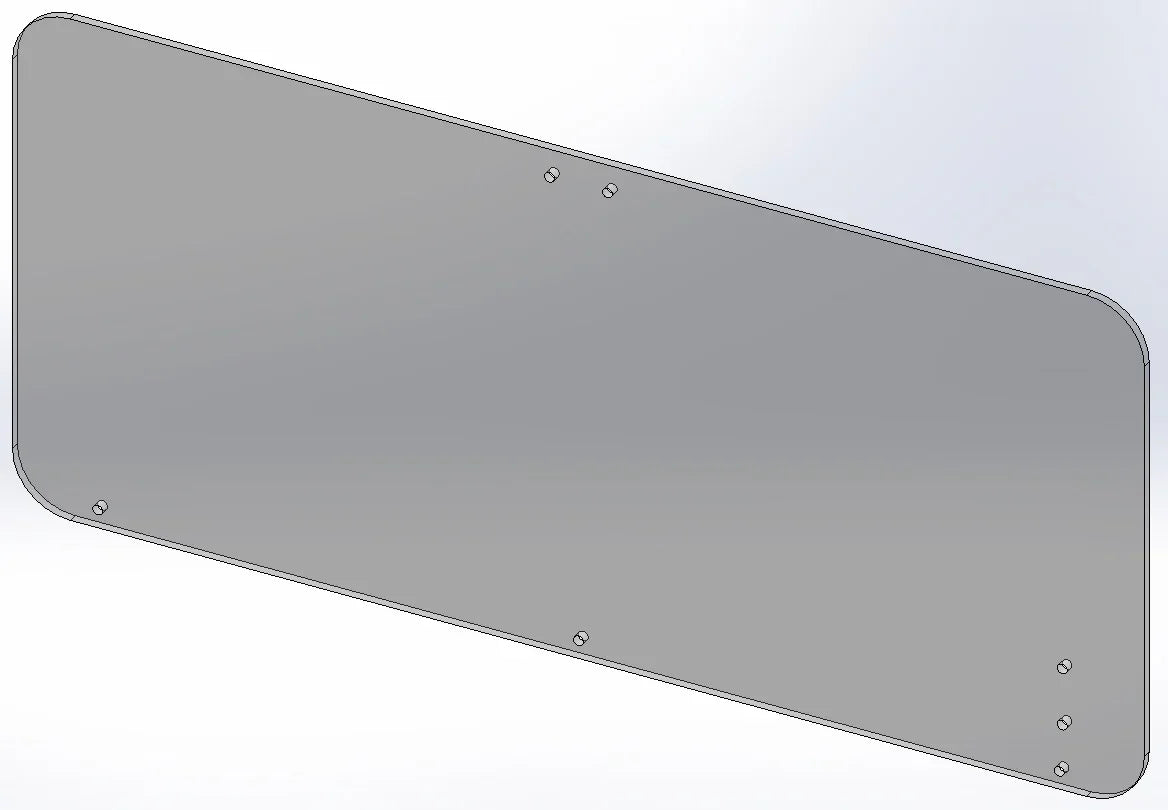 Toyota Forklift 8F(DG)25-32 OEM Windshield Window Roof Glass Repair - Flex A Fab