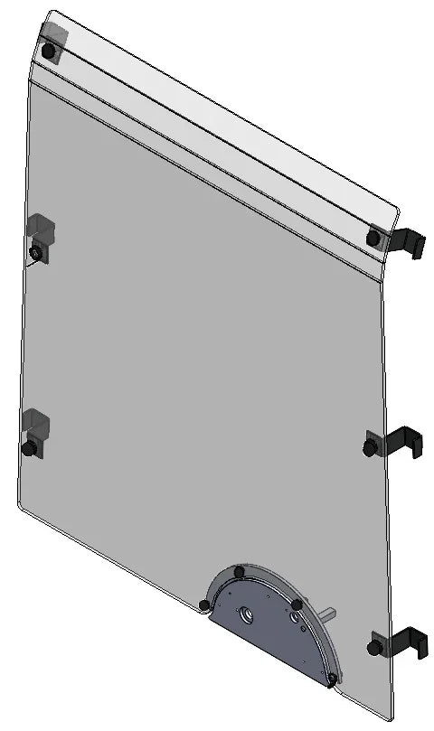 Toyota Forklift 8F(DG)25-32 OEM Windshield Window Roof Glass Repair - Flex A Fab