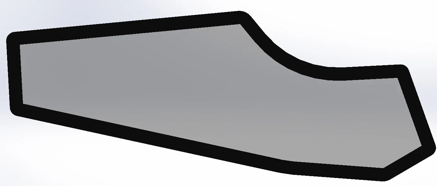 Toyota Forklift 8F(DG)25-32 OEM Windshield Window Roof Glass Repair - Flex A Fab