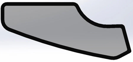 Toyota Forklift 8F(DG)25-32 OEM Windshield Window Roof Glass Repair - Flex A Fab