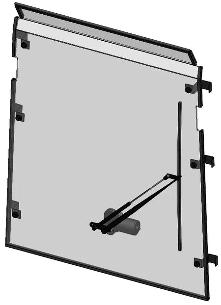 Toyota Forklift 8F(DG)35-40 OEM Windshield Window Roof Glass Repair - Flex A Fab