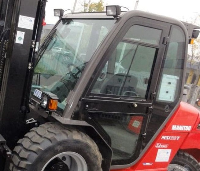 Manitou Forklift Windshield Window Cab Glazing Glass Repair - Flex A Fab