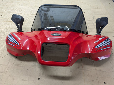 Honda Rubicon ATV Windshield for Console Repair Replacement - Flex A Fab