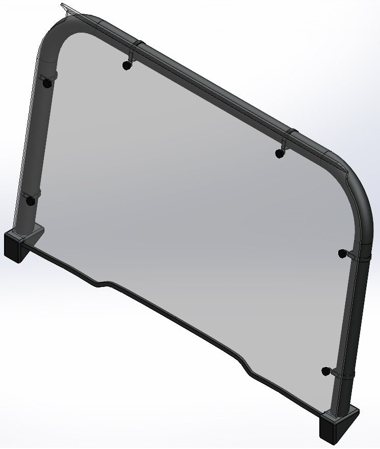 XTV ARGO Windshield, Window Back Panel, Roof – Flex A Fab