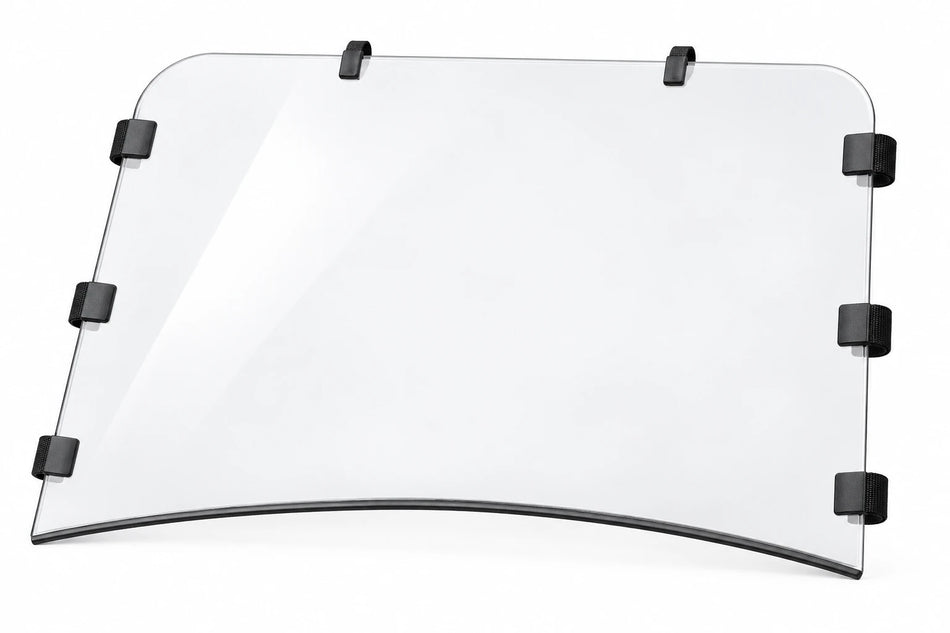 Arctic Cat Prowler Square 2006-11 Full Windshield, clear panel and mounting hardware