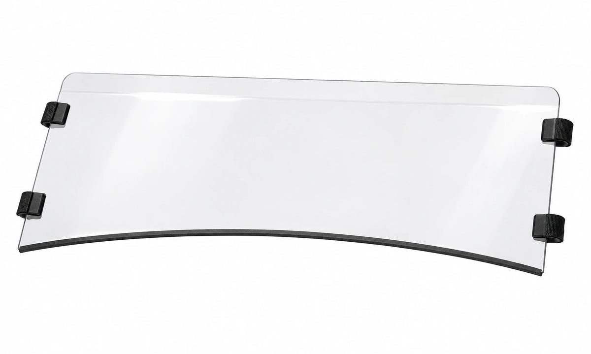 Arctic Cat Prowler Square 2006-11 Lower Half Windshield, clear panel and mounting hardware