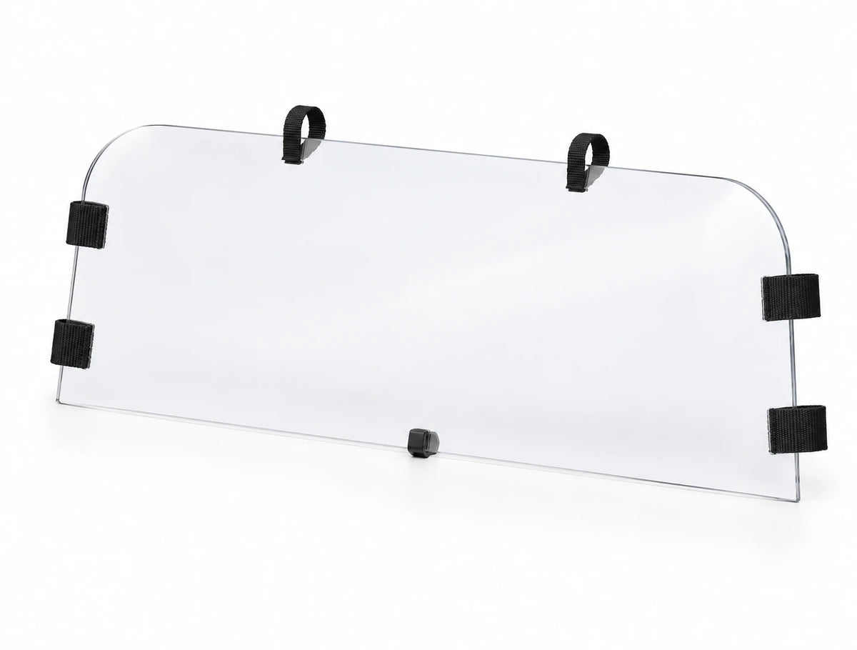 Arctic Cat Prowler Square 2006-11 Upper Windshield Replacement, clear panel and mounting hardware