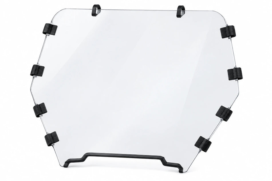 Arctic Cat Textron Wildcat 1000 2012+ Full Windshield, clear panel and mounting hardware