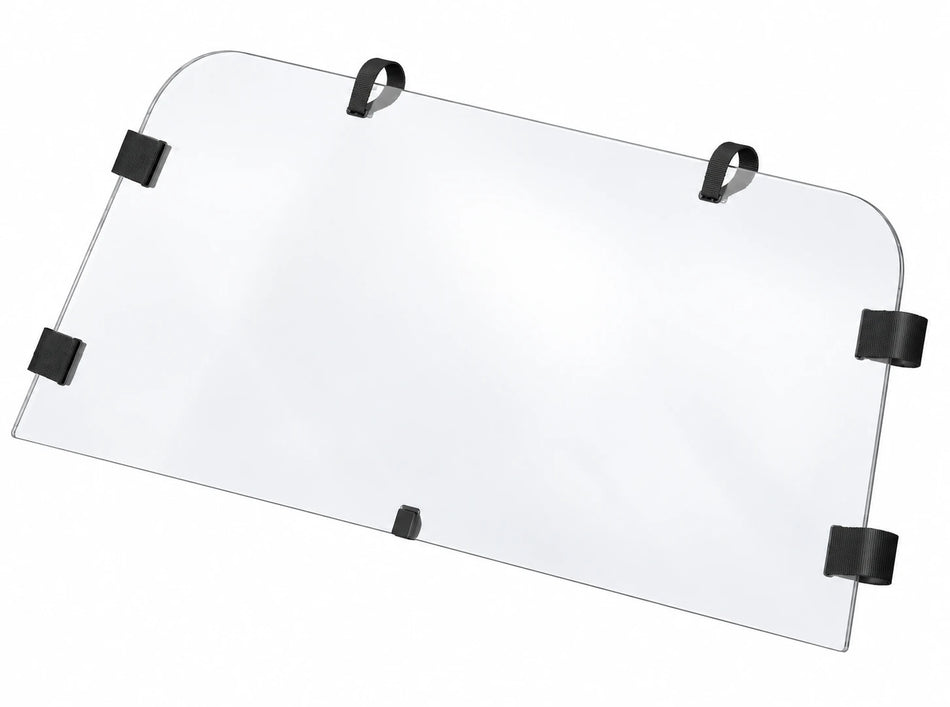 Arctic Cat Textron Wildcat 1000 2012+ Upper Windshield Replacement, clear panel and mounting hardware