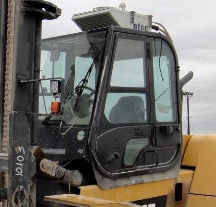 Cat Forklift Windshield Window Cab Glazing Glass Repair