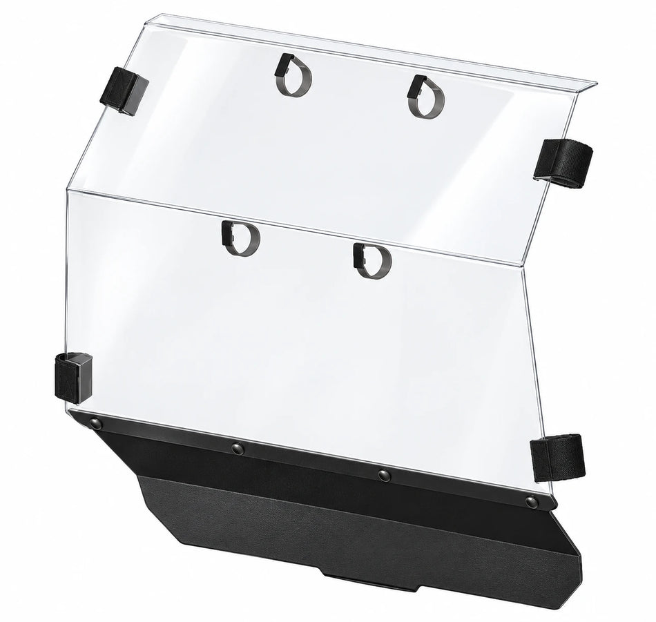 CFMOTO ZFORCE 500 800 1000 2015+ rear windshield, clear polycarbonate product view