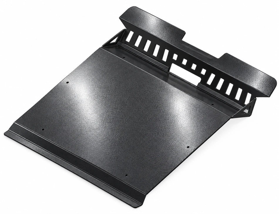 Black CFMOTO ZFORCE 950 Sport roof with slotted rear spoiler and folded front edge