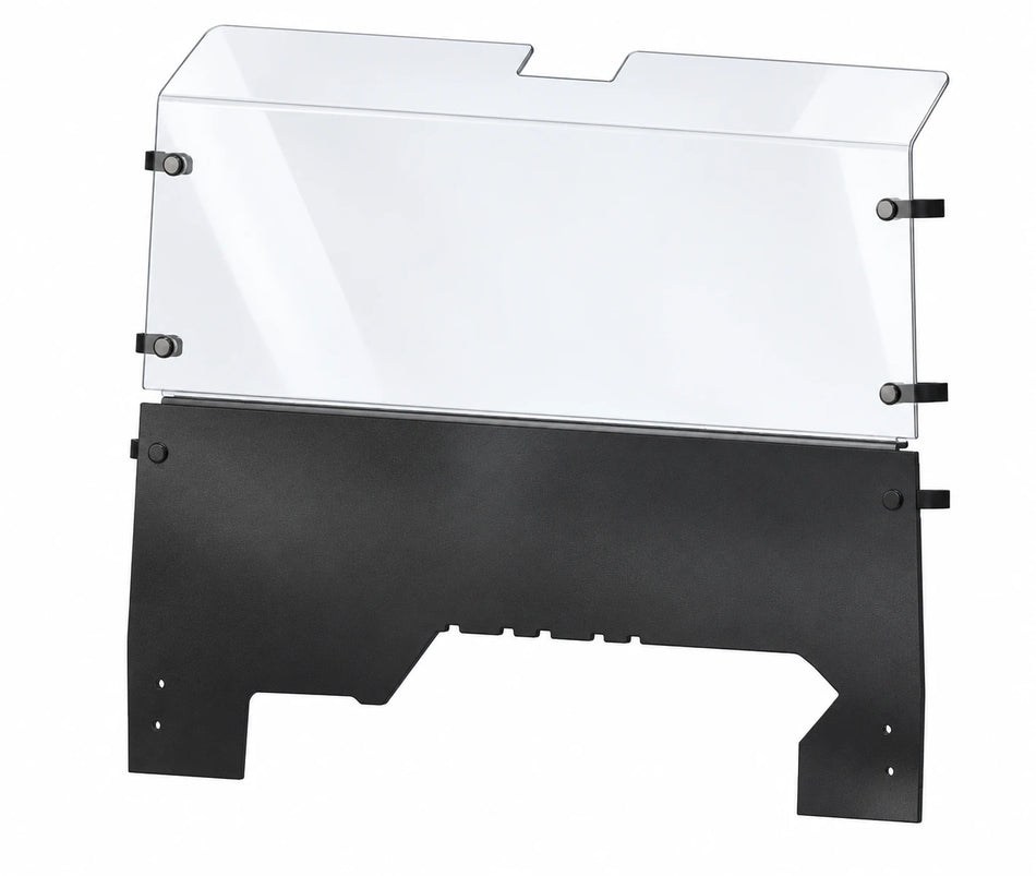 John Deere XUV 560 590 2012-20 rear windshield, clear polycarbonate product view