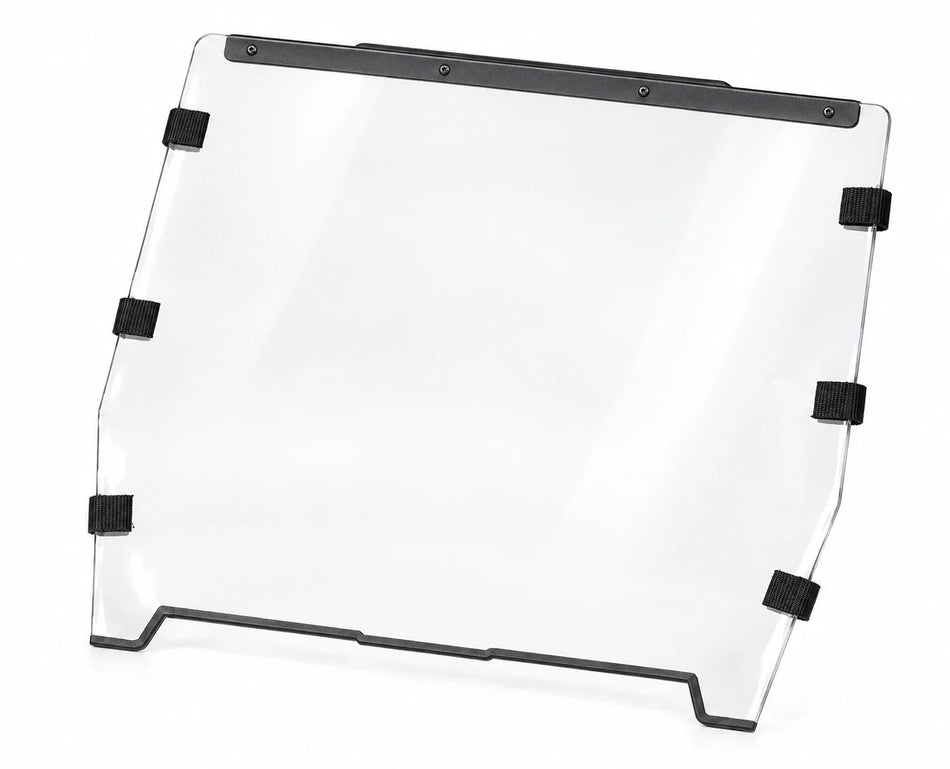 Flex A Fab full windshield for John Deere XUV 620 850 2003-20, product view on a white background