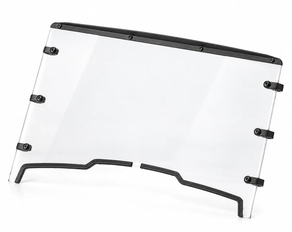 Flex A Fab full windshield for John Deere XUV S4 550 590 2012-20, product view on a white background