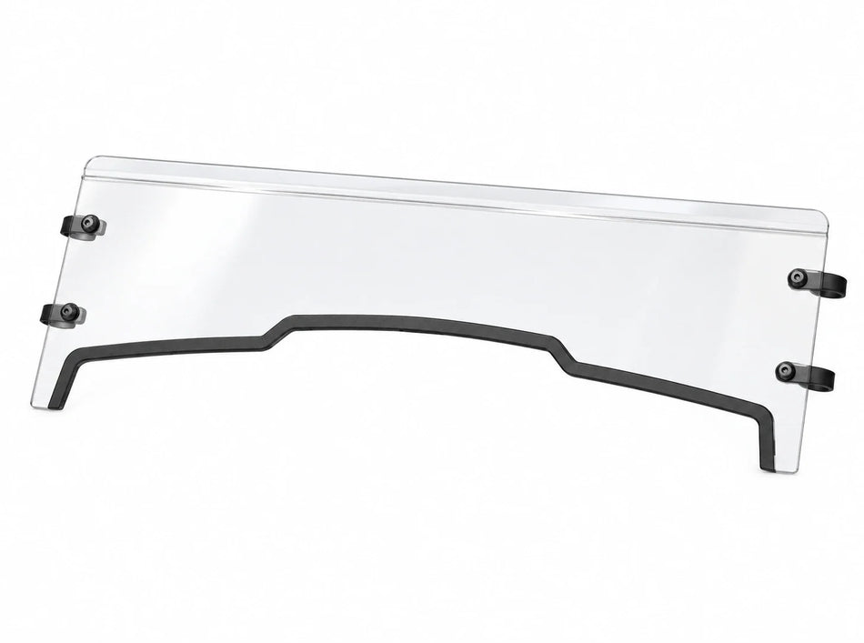 Flex A Fab lower half windshield for John Deere XUV S4 550 590 2012-20, product view on a white background