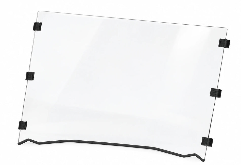 Flex A Fab full windshield for Kawasaki Mule Pro FX DX 2015+, product view on a white background