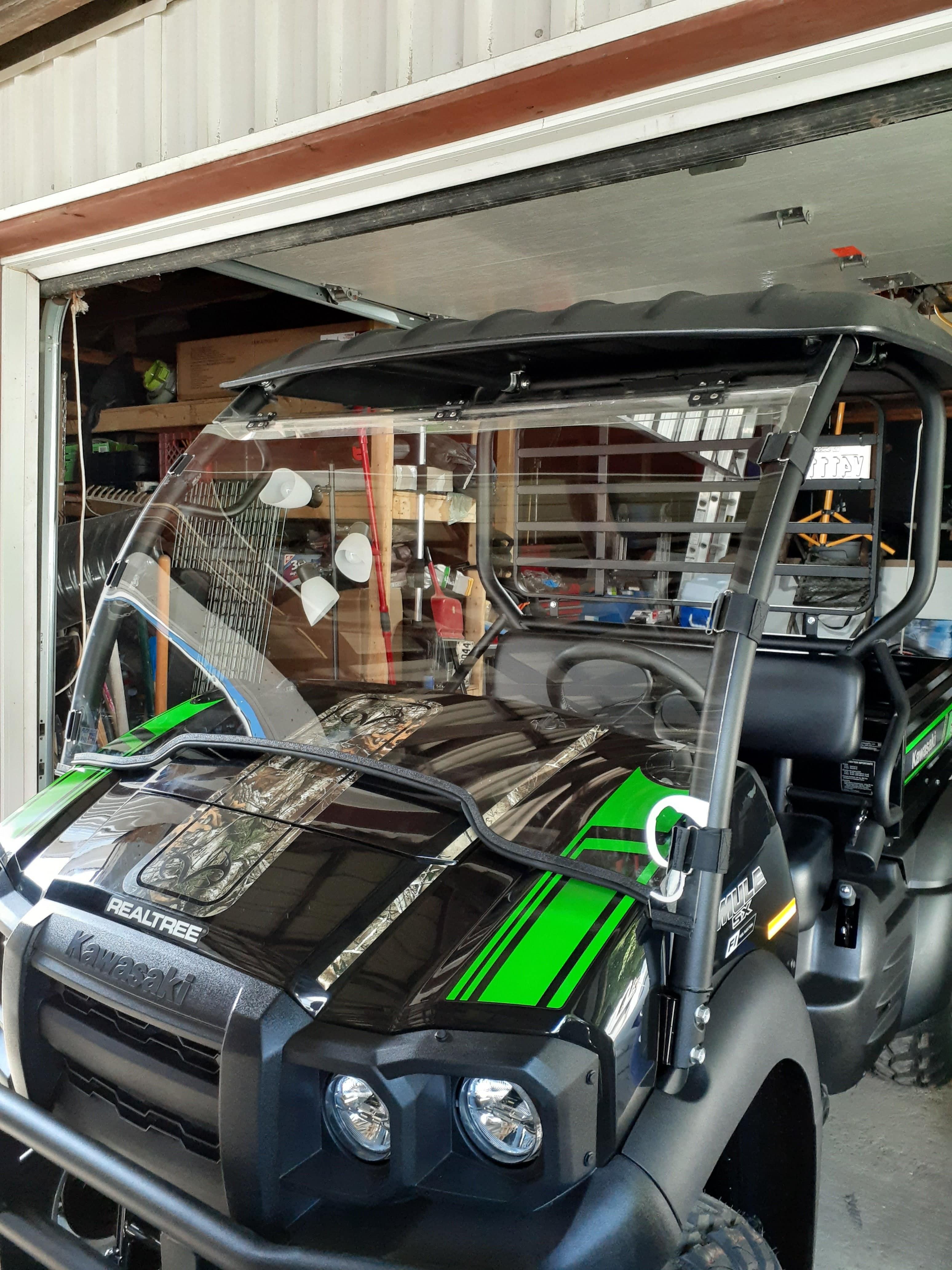 KAWASAKI MULE SX 2017+ Windshield – Flex A Fab