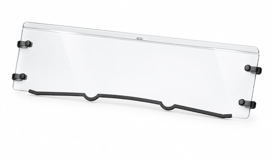 Flex A Fab lower half windshield for Kawasaki Teryx 2010-13, product view on a white background