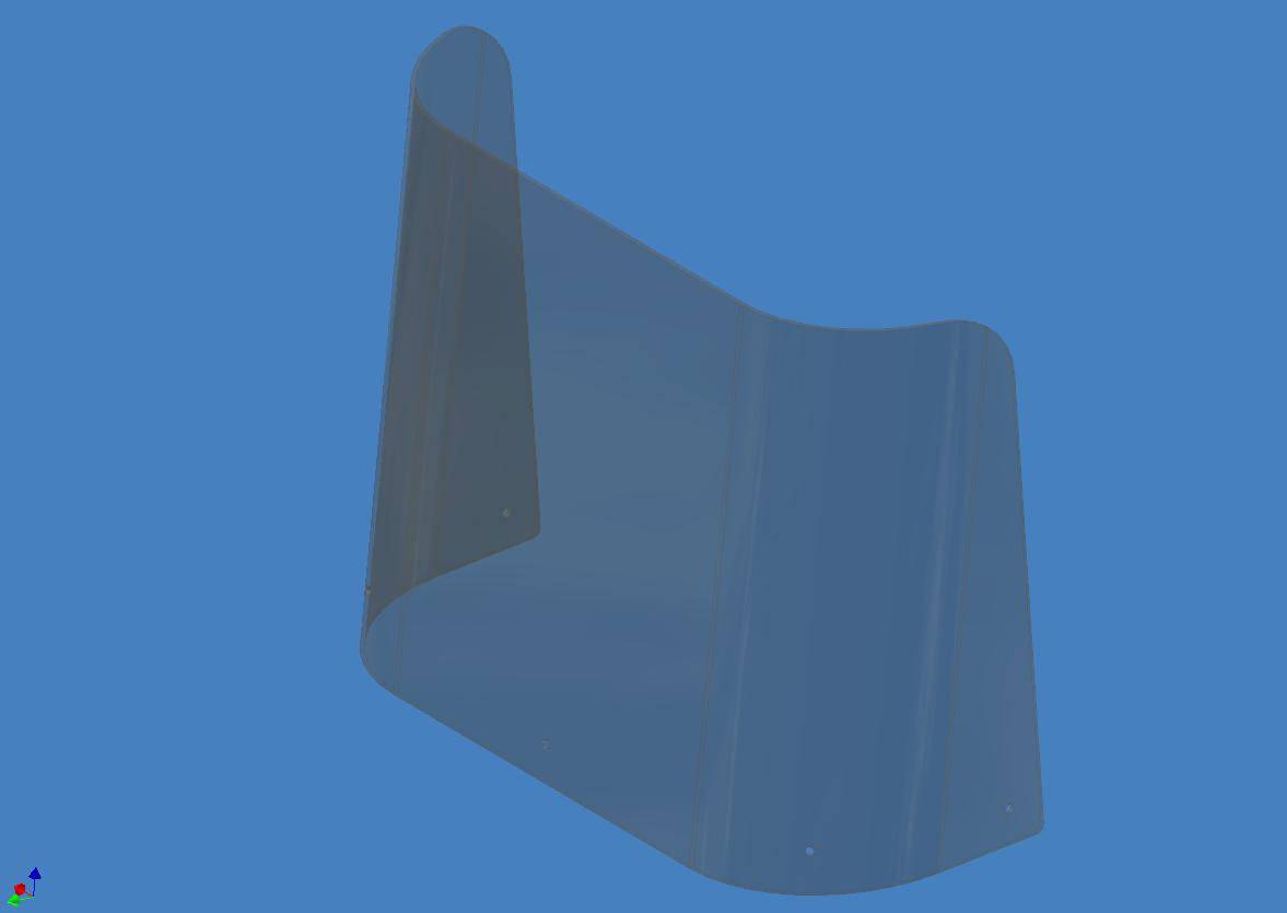 Veralex Boat Windshield 16-2839 | Larson 39 1/4 Inch Bronze Plexiglass