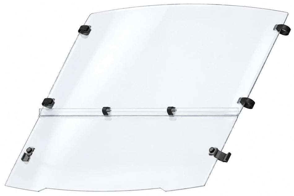 Flex A Fab combo windshield for Polaris Ranger Profile XP 2013-19, product view on a white background