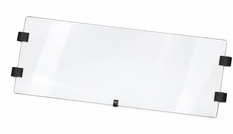 Flex A Fab upper half windshield for Polaris Ranger Profile XP 2013-19, product view on a white background
