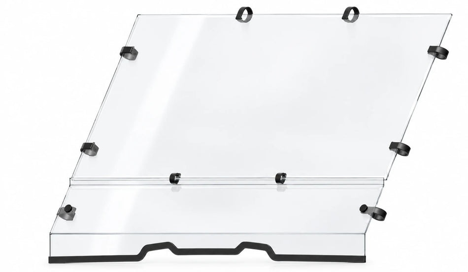 Flex A Fab combo windshield for Polaris Ranger Round Full 570-800 2010+, product view on a white background